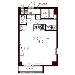 コリドールベイの物件間取画像